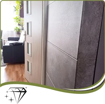 Produktbild von 3D Wandpaneele Grau 1 Stück / 0,5 m² | Deckenpaneele aus Polystyrol | 100 × 50 cm | Dekorplatten in Betonoptik | Verdico
