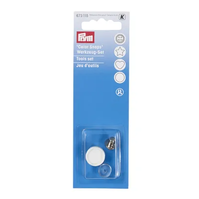 Produktbild von PRYM „Color Snaps“ Werkzeug-Set, für Snaps Ø 12,4 mm
