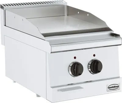 Obrázok produktu pre Elektrická grilovacia doska Combisteel 3,6 kW – hladká, stolová, 400 V