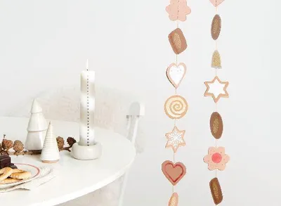 Produktbild von Genähte Girlande CookiesMIX