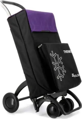 Obrázek produktu pro Rolser Thermo Fresh MF, Taška na kolečkách, Černá, Purpurová, Hliník, Polyester, 50 kg, Obrázek, Textový vzor