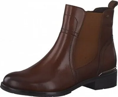 Produktbild von JANA 100% COMFORT LEATHER 8-8-25308-27/305 COGNAC Klassische Stiefeletten  HW 21/22, Spocc:39