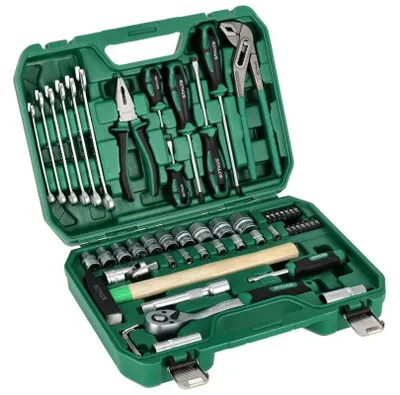 Immagine prodotto di Set di utensili Stalco 1/4"+1/2" - 55 pezzi