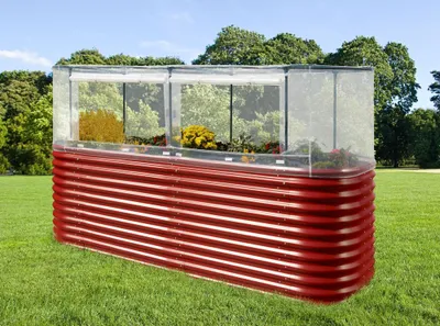 Obrázek produktu pro Abdeckung Vitavia Hochbeet Basic 858 plus Erweiterung 238 x 78 x 95 cm