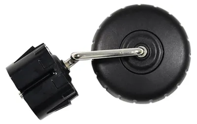 Vorderrad für Rasenmäher, kompatibel mit AM 305/310/405X/415X, schwarz