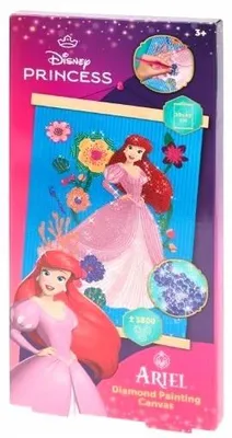 Produktbild von Canenco Princess Diamant Malerei Set Bastelset 30x40cm
