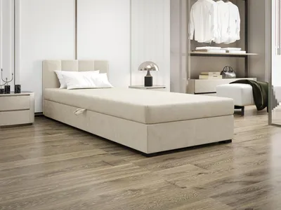Obrázok produktu pre Jednolôžková posteľ 120x195 MANKA 1 - ecru