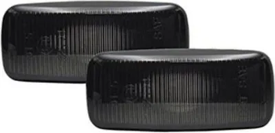 Zdjęcie produktu dla 2x kierunkowskazy boczne w kolorze czarnego dymu SET do Audi A3 8P A4 B6 B7 8E 8H A6 4F C6