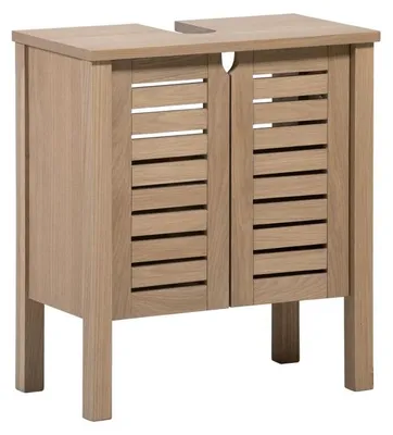 Image de Meuble sous vasque 60cm chêne