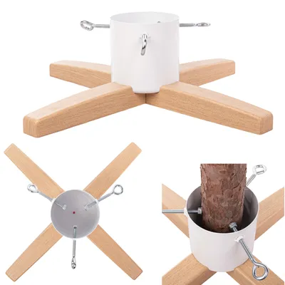 Zdjęcie produktu dla Stojak CHOINKOWY metalowy pod na choinkę, zbiornik 1,4 l, 55 cm