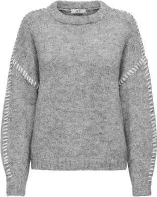Produktbild von JDY Strickpullover Knit Fit Rundhals mit Ziernähten Langarm Größe: M