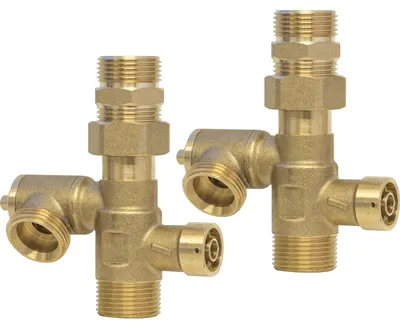 Produktbild von EDER SPIROTECH Wartungseinheiten-Set, 2-teilig, 3/4" AG/AG, für Elko-Flex, 1 Stk.