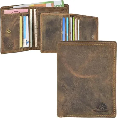 Produktbild von Greenburry Vintage Geldbörse Leder 9,5 cm