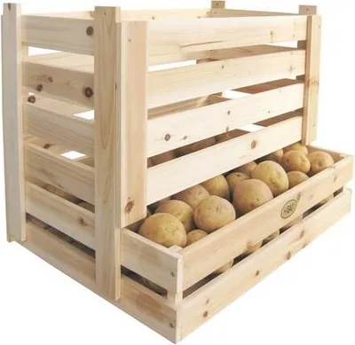 Produktbild von Habau 615 Kartoffel- und Obstkiste, 58 x 38 x 42 cm