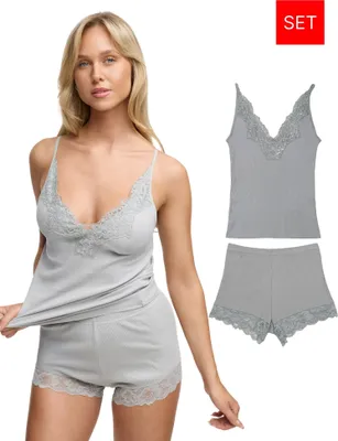 Immagine prodotto di Set pigiama da donna Tazzio F909 (grigio, taglia S)