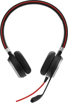 Produktbild von Jabra Evolve 40 Stereo - Headset - On-Ear - Ersatz - kabelgebunden