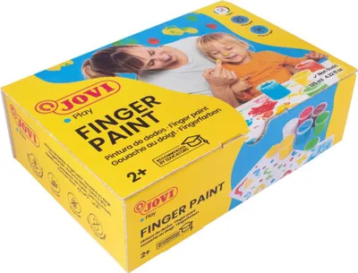 Zdjęcie produktu dla Jovi 560/S Zestaw farb do malowania palcami 6 x 125 ml
