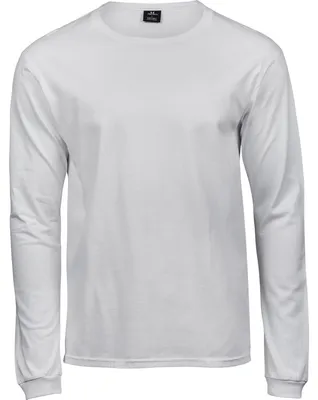 Produktbild von Tee Jays - T-Shirt für Herren  Langärmlig FK1513 (L) (Weiß)