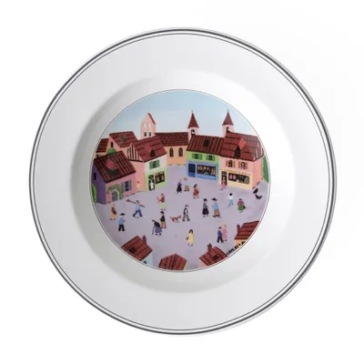 Immagine prodotto di Villeroy & Boch Design Naif Suppenteller Dorf-Set 4-teilig