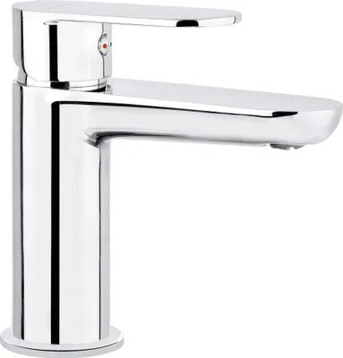 Image de Robinetterie de lavabo, avec limiteur de température - chromé