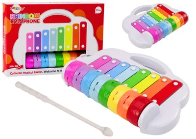 Productafbeelding van Regenboogbekkensinstrument voor kinderen Educatief interactief Kleurrijk