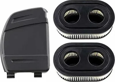 Produktbild von Luftfilter mit Luftfilterdeckel für Briggs & Stratton Motoren 550E 575EX 575IS 625EXI 650EXI 675EXI 675IS. Ersetzt 594106 798339 798452 593260 093000 Rasenmäher