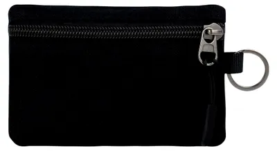 Produktbild von Leichte kleine Geldbörse mit Reißverschluss, waschbare Canvas-Geldbörse mit Schlüsselanhänger und Reißverschlusstasche für Karten, Münzen, Schlüssel, tragbare Mini-Geldtasche für den