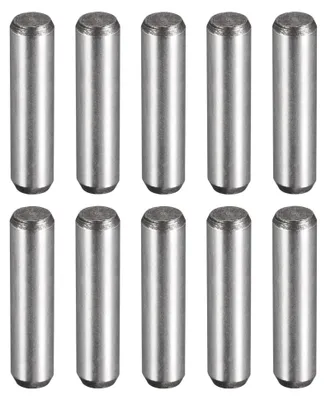 10 Passstifte 1/4 x 1 Zoll, legierter Stahl, wärmebehandelt