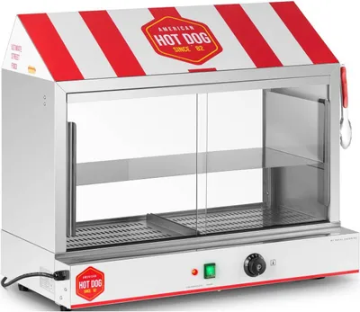 Obrázek produktu pro Expondo Royal Catering Hot Dog Steamer – 300 párků – 100 rohlíků – 2 400 W