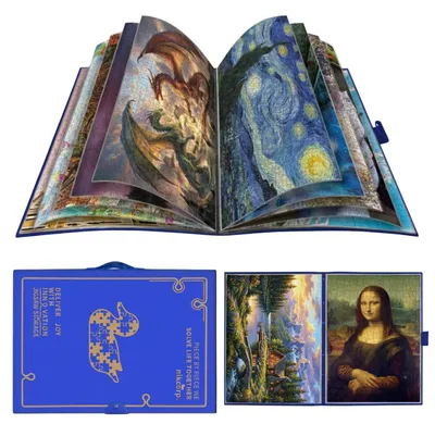Immagine prodotto di Album/cartella per puzzle da 1000 pezzi, con 20 scomparti, ideale come regalo