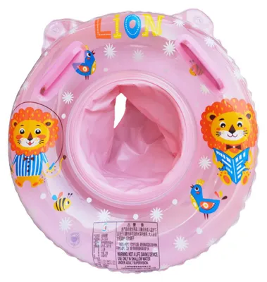 Image de Bouée pour bébé, anneau gonflable avec siège, articles de piscine, poignées