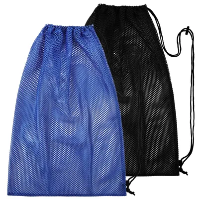 Produktbild von Turnbeutel Sportrucksack Kordelzugrucksack - Kordelzug - Große Netztasche - 48 x 68 cm - Für Sport, Reisen und Freizeit
