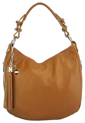 Obrázek produktu pro Kožená taška přes rameno Florence shopper hnědá OTF134N