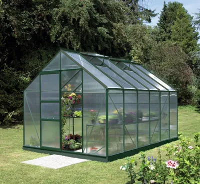 Produktbild von Vitavia  Gewächshaus Merkur 9900 HKP 6mm, grün, 261349