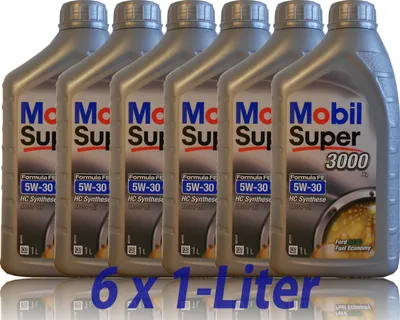 Produktbild von Mobil Super 3000 X1 Formula Fe 5w-30 6x1 Liter