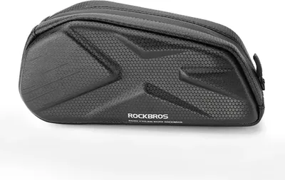 Produktbild von Rockbros Fahrradtasche, starr, Rahmen, Oberrohr, 1,4 l, Schwarz