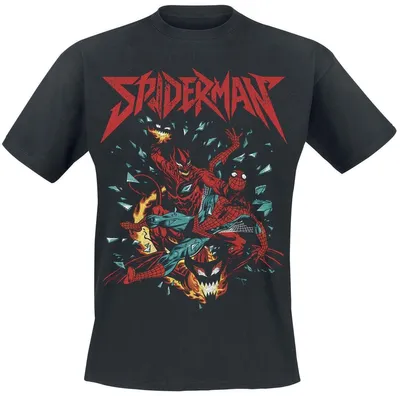 Produktbild von Spider-Man T-Shirt Herren Spider-Man Green Goblin schwarz XL