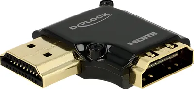 Immagine prodotto di DELOCK HMDI Adapter A -> A St/Bu 90° links 4K Metallgehäu