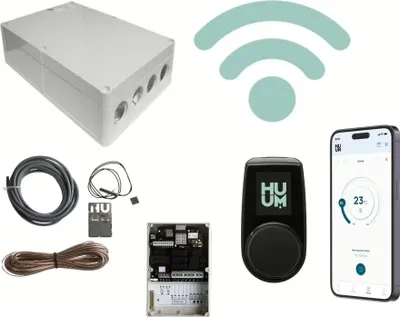 Produktbild von Karibu Saunaofensteuerung Huum "UKU WIFI" mit App Steuerung