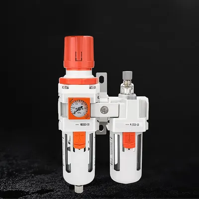 Produktbild von NANPU Öl-Wasser-Filter-Regler Schmierstoffgeber Luftaufbereitung Abscheider G3/8in 0.15-0.9MPa