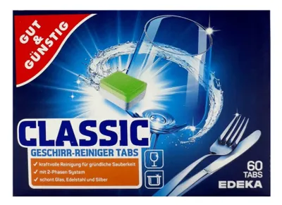 Zdjęcie produktu dla Good & Cheap 3119474009 Tabletki do zmywarek - 60 sztuk