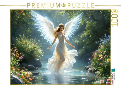 Produktbild von CALVENDO Puzzle Juniengel | 1000 Teile Lege-Größe 64x48cm Foto-Puzzle für glückliche Stunden