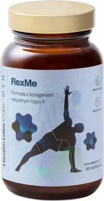 Zdjęcie produktu dla FlexMe suplement diety dla mężczyzn 60 kapsułek