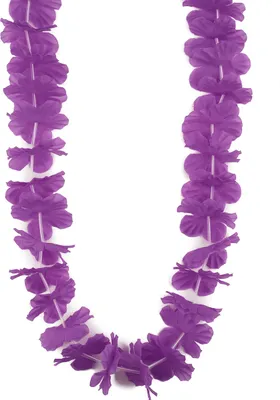 Produktbild von Hawaii-Kette Blütenkette lila - Einheitsgröße