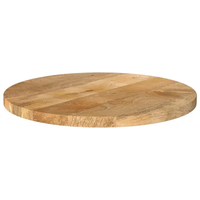 Immagine prodotto di Piano per Tavolo Ø 50x3,8 cm Rotondo in Legno Massello di Mango