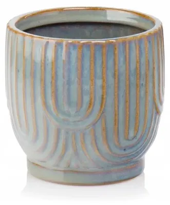 Produktbild von Polnix Keramik-Übertopt 13cm Vintage Beige Braun