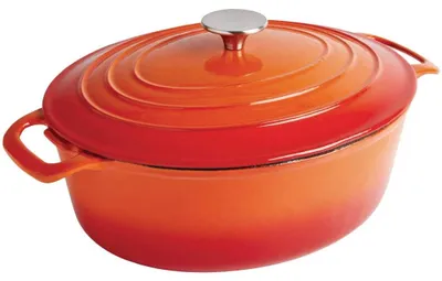 Produktbild von Vogue GAS-GH311 Kochtopf inkl. Deckel, Gusseisen/Gussaluminium, 30 cm Durchmesser, Induktionsherd-geeignet, Antihaftbeschichtung