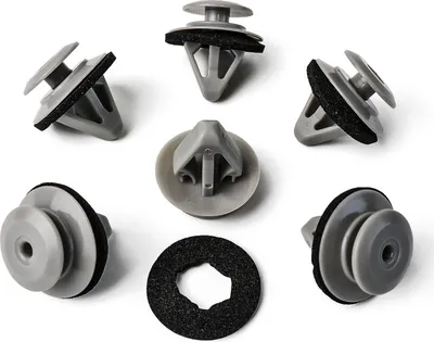 Image de 10x Clip de fixation avec joint pour panneau intérieur de porte pour Mazda | TD12-51-SJ3A