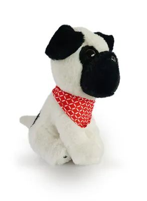 Immagine prodotto di Cane di peluche 21 cm, bianco