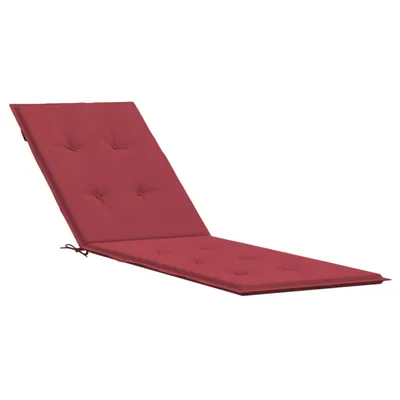 Immagine prodotto di Cuscino per Sdraio Rosso Vino (75+105)x50x4 cm